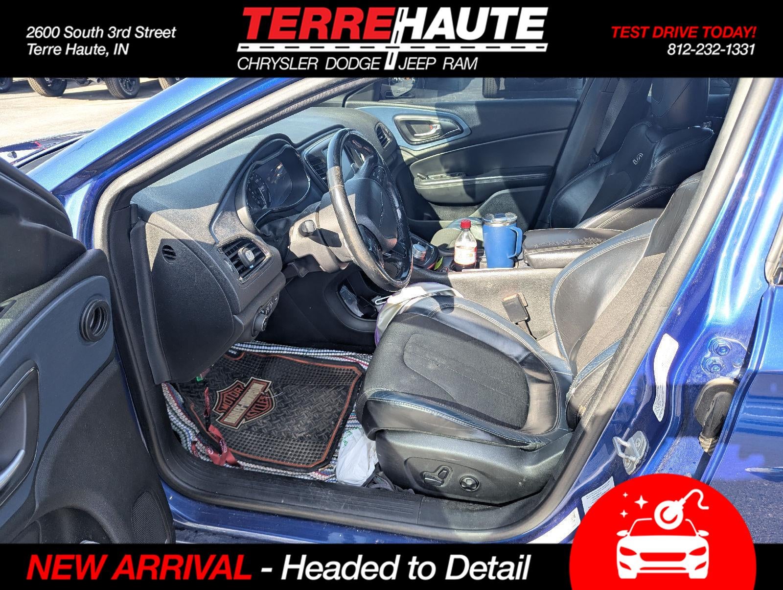 Used 2015 Chrysler 200 S with VIN 1C3CCCBG0FN508131 for sale in Terre Haute, IN