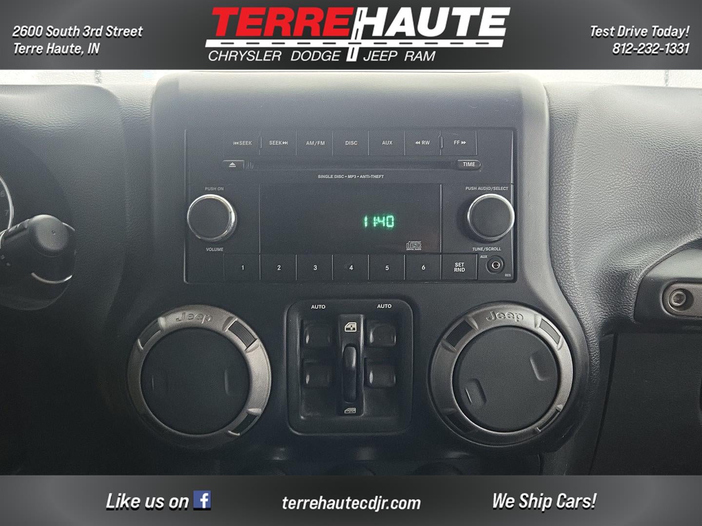 2012 Jeep Wrangler Unlimited Sport