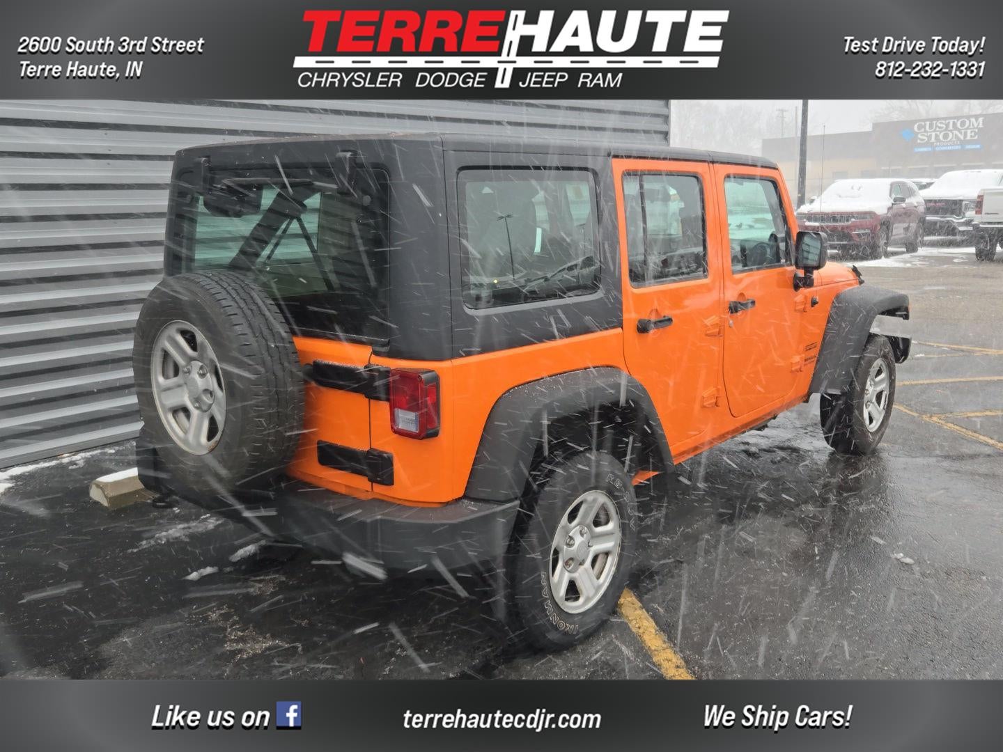 2012 Jeep Wrangler Unlimited Sport