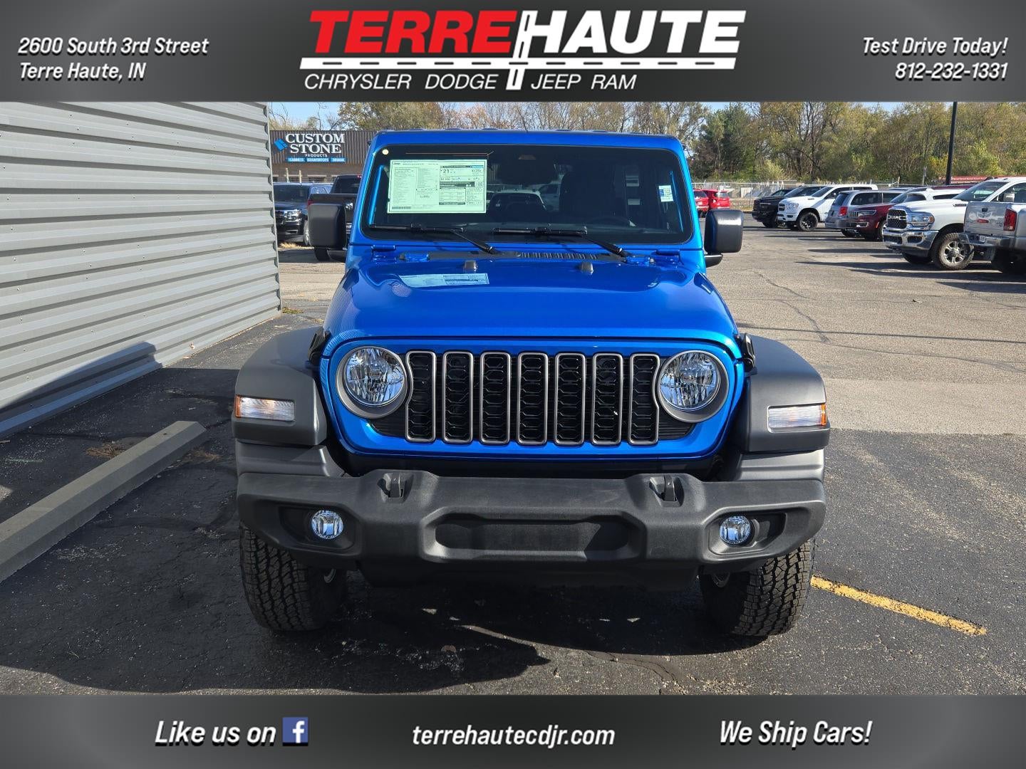 2026 Jeep Wrangler Sport S