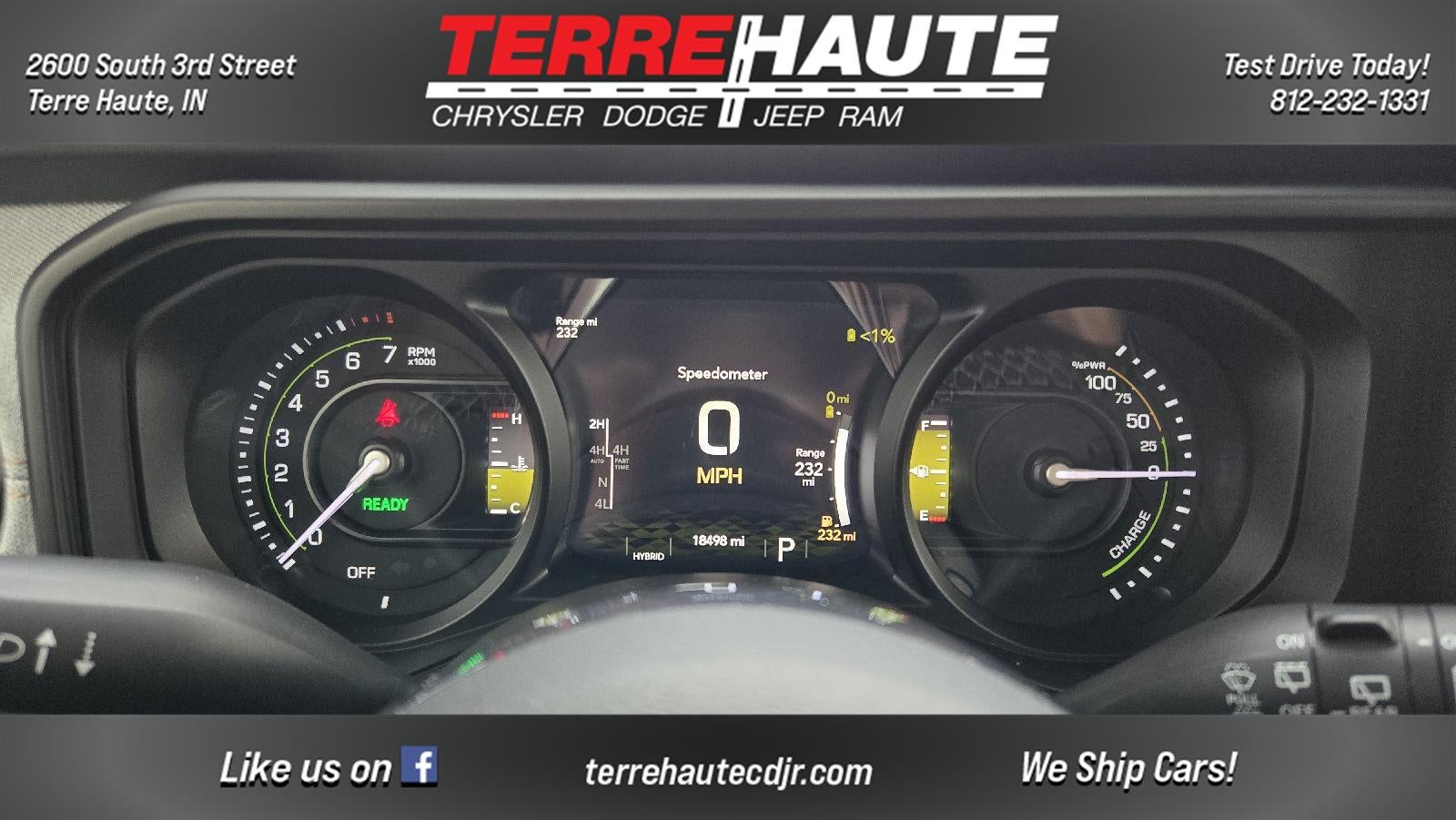 2025 Jeep Wrangler 4xe Backcountry