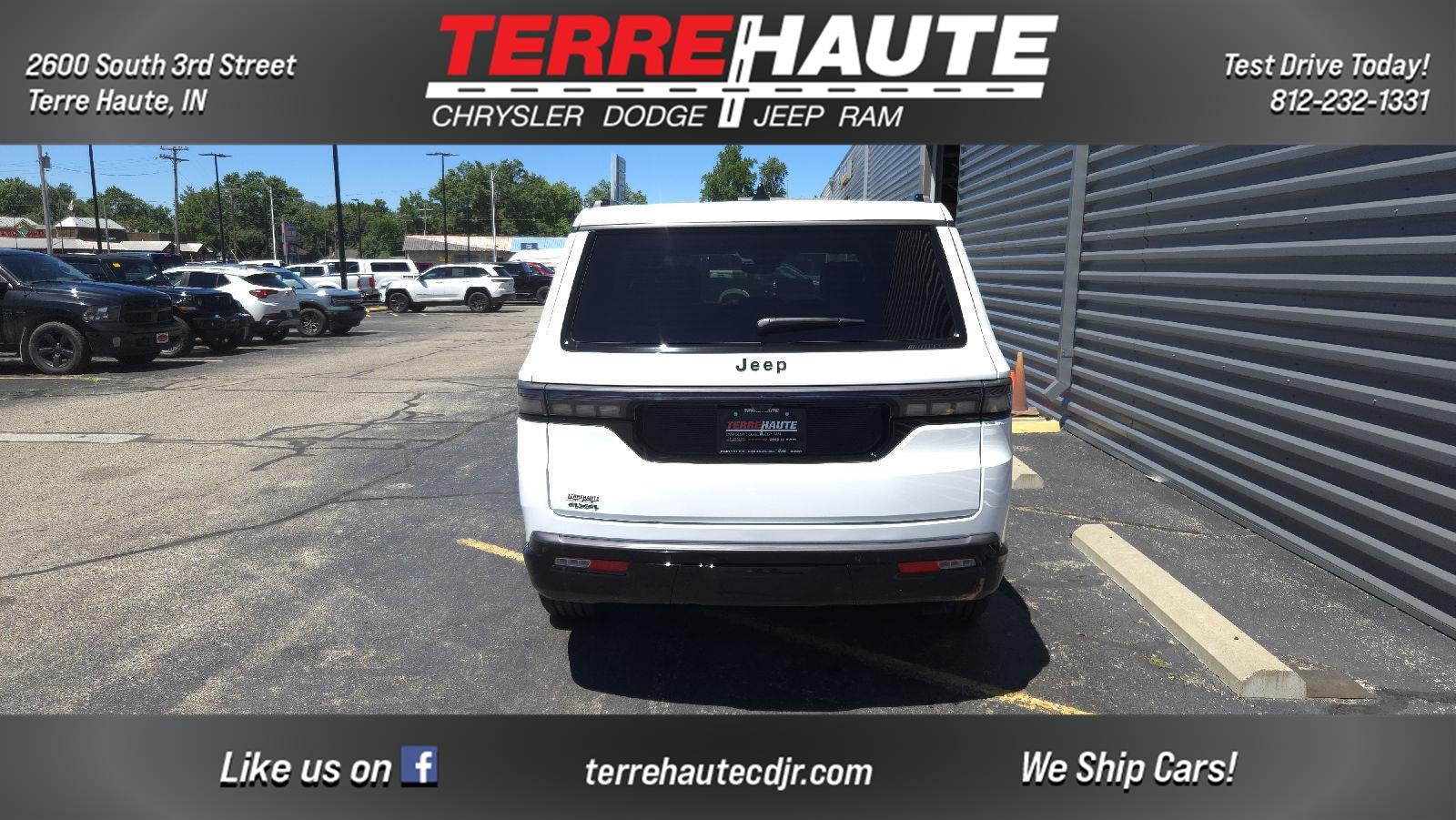 2026 Jeep Grand Wagoneer Limited Altitude
