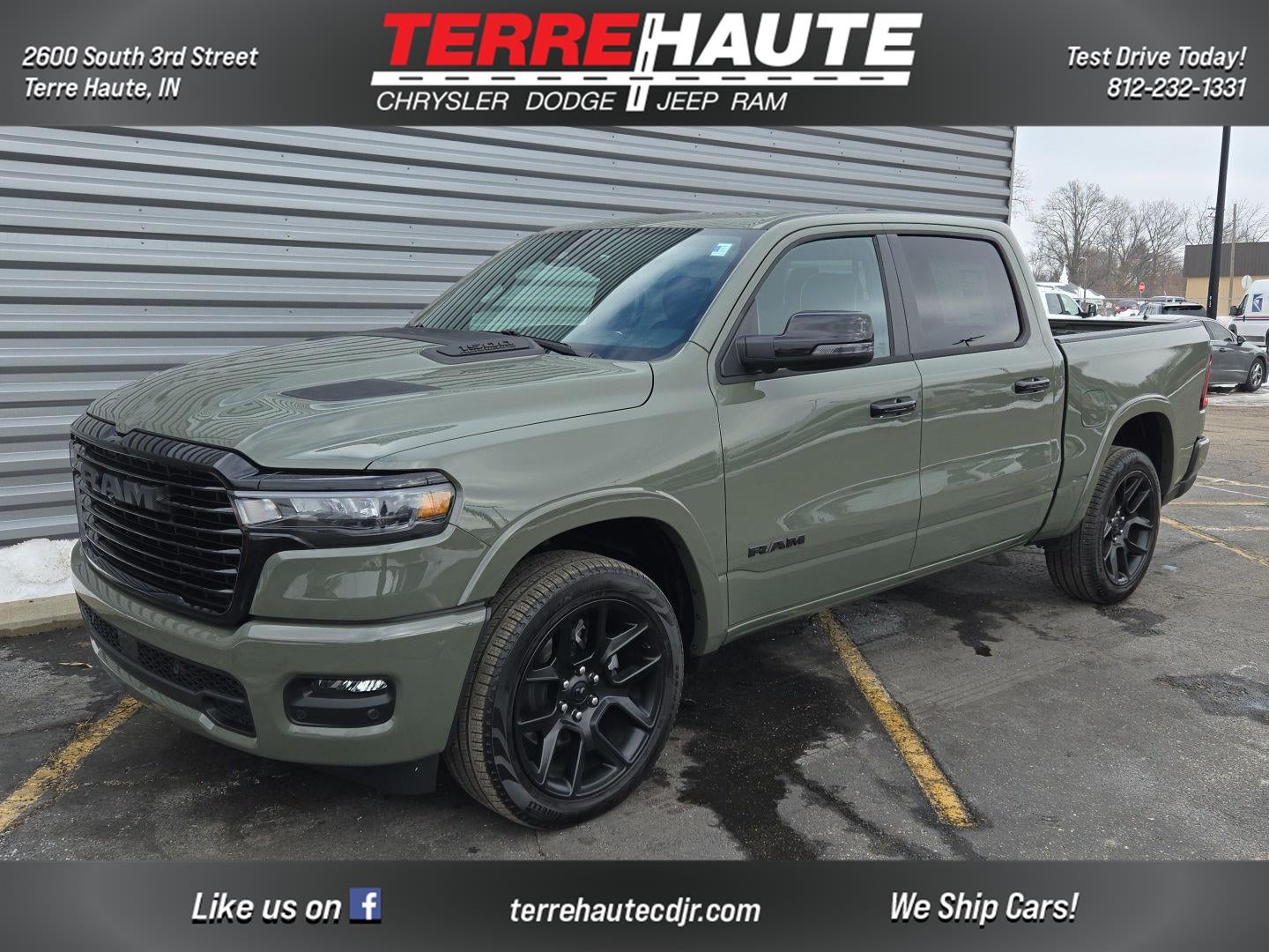 2026 RAM 1500 LARAMIE 4X4 CREW CAB 5'7