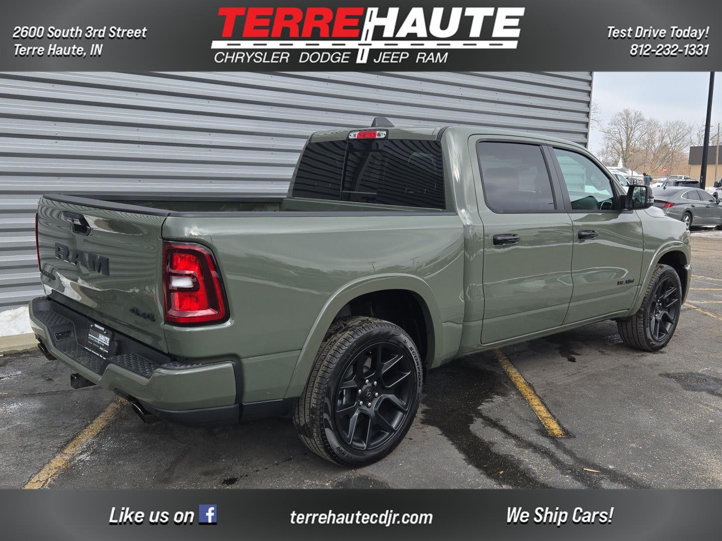 2026 RAM 1500 LARAMIE 4X4 CREW CAB 5'7