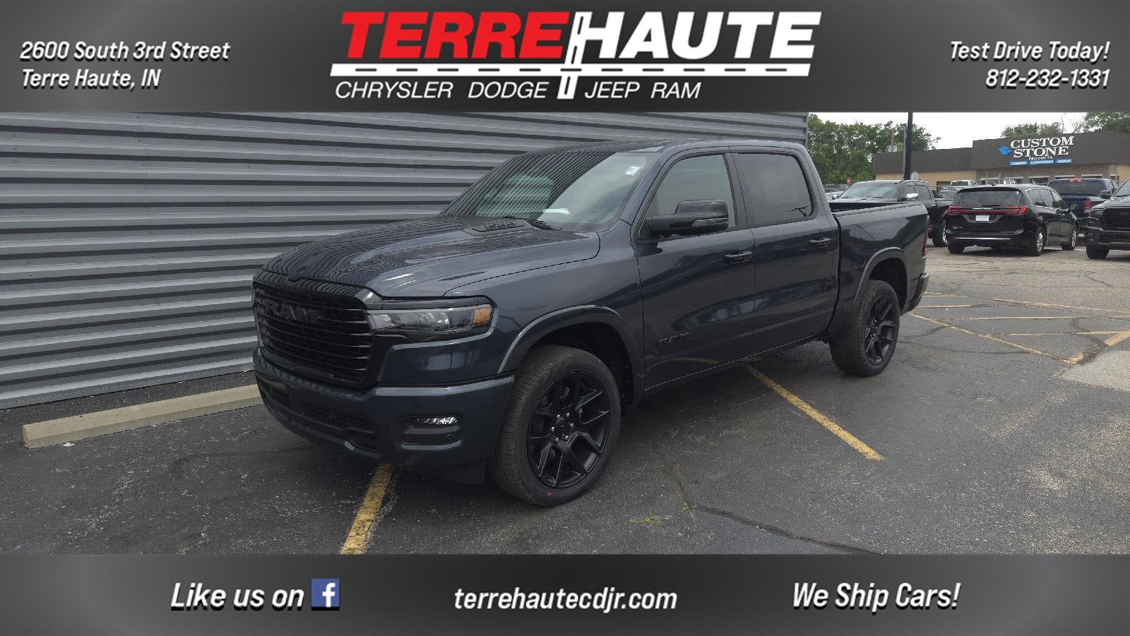 2026 RAM 1500 LARAMIE 4X4 CREW CAB 5'7