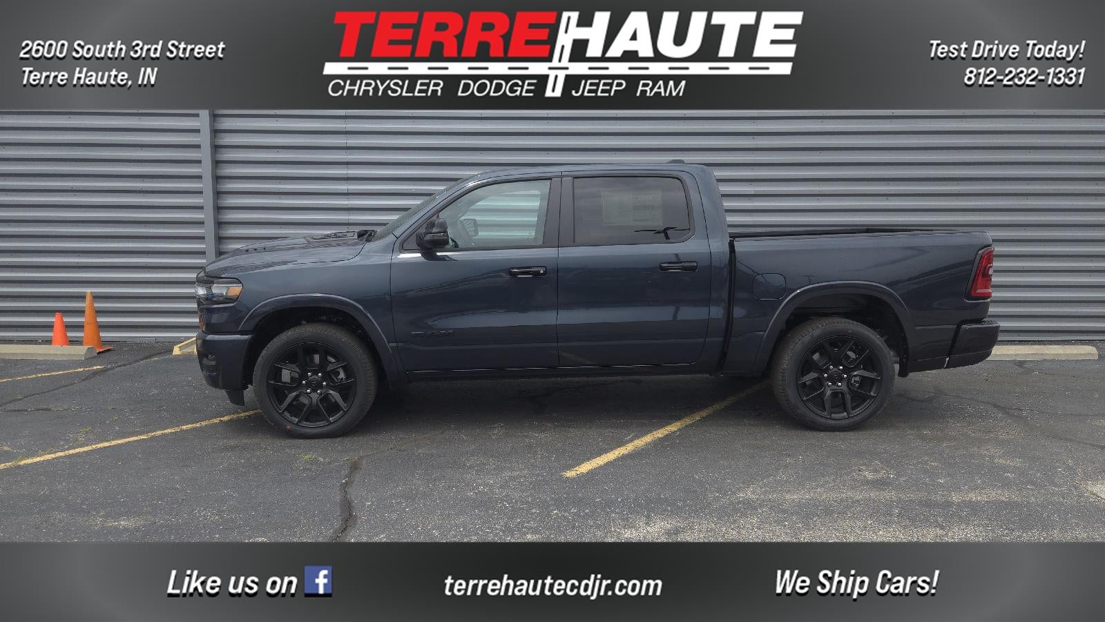 2026 RAM 1500 LARAMIE 4X4 CREW CAB 5'7