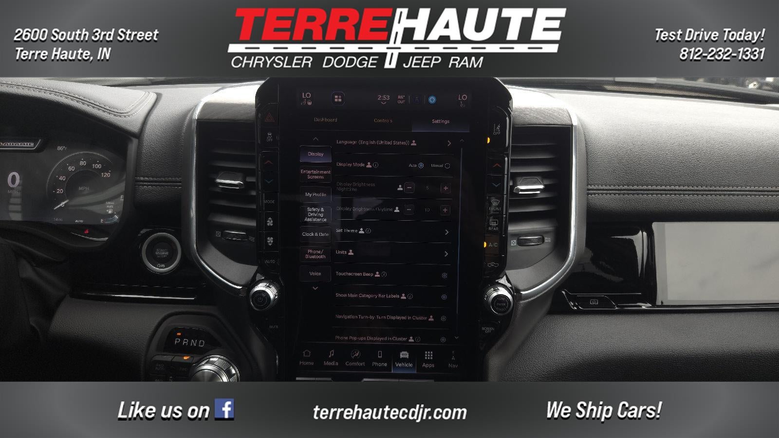 2026 RAM 1500 LARAMIE 4X4 CREW CAB 5'7