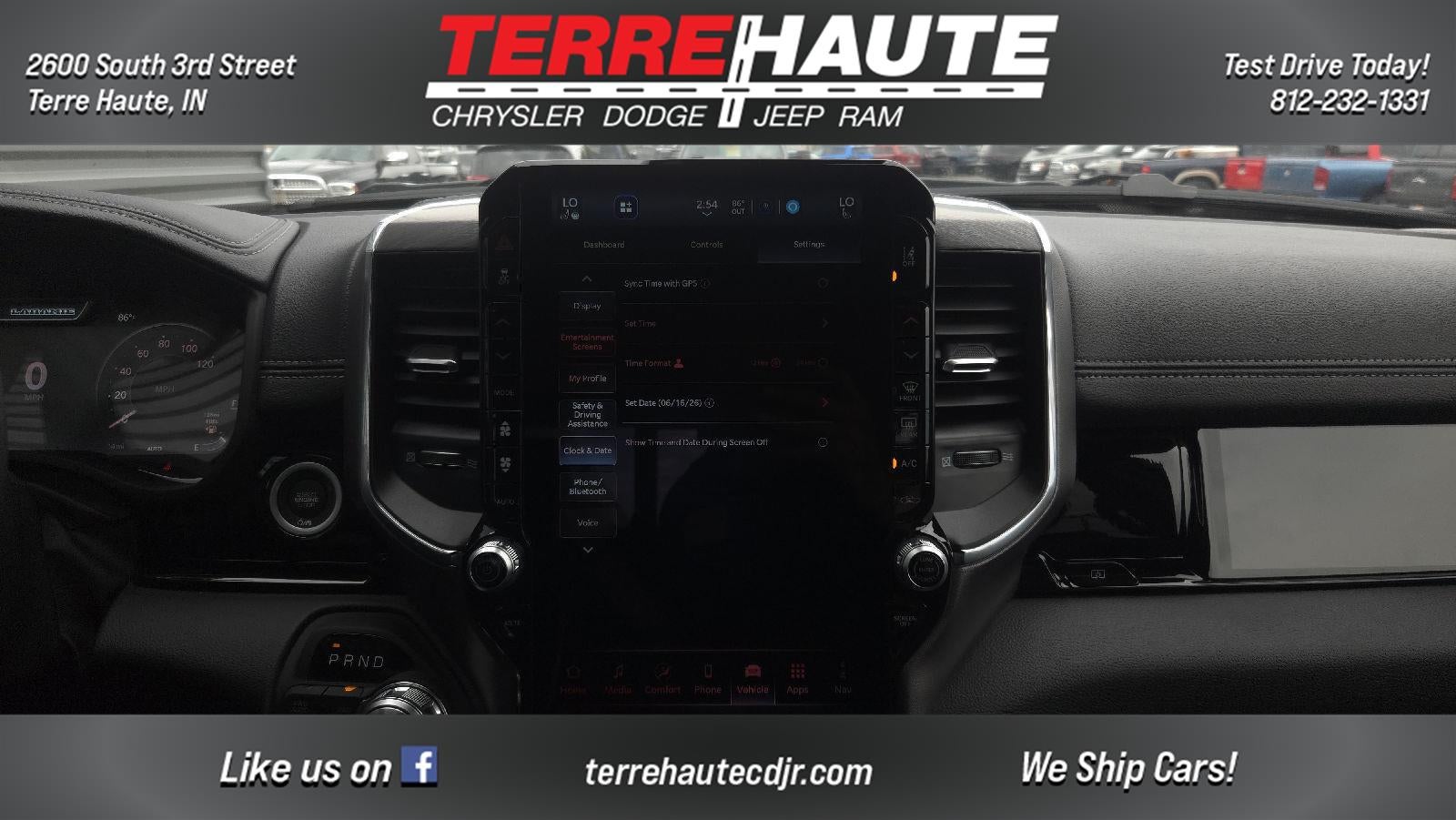 2026 RAM 1500 LARAMIE 4X4 CREW CAB 5'7