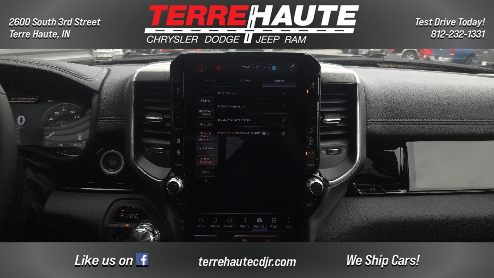 2026 RAM 1500 LARAMIE 4X4 CREW CAB 5'7