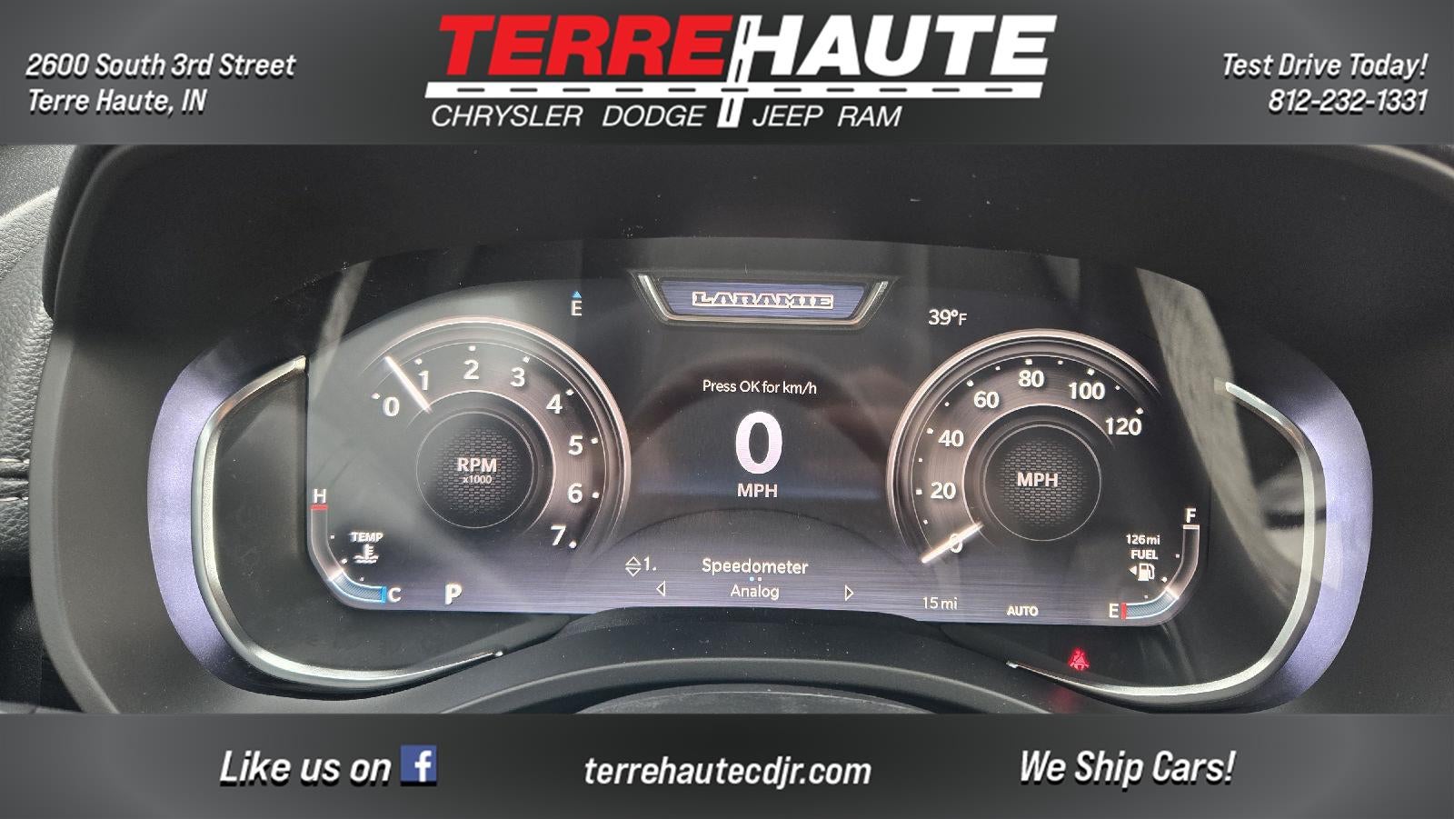 2026 RAM 1500 Laramie