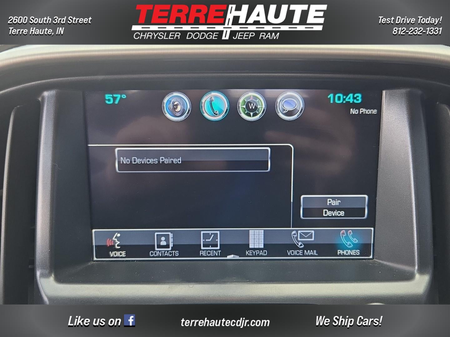 2017 GMC Canyon 4WD SLE