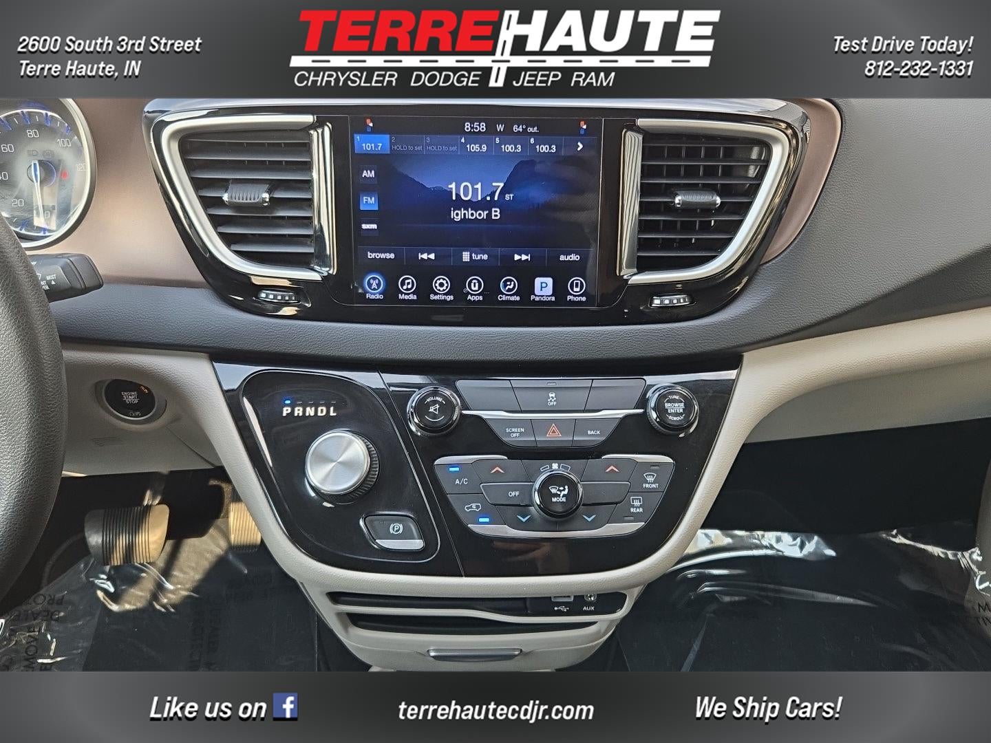 2017 Chrysler Pacifica Touring