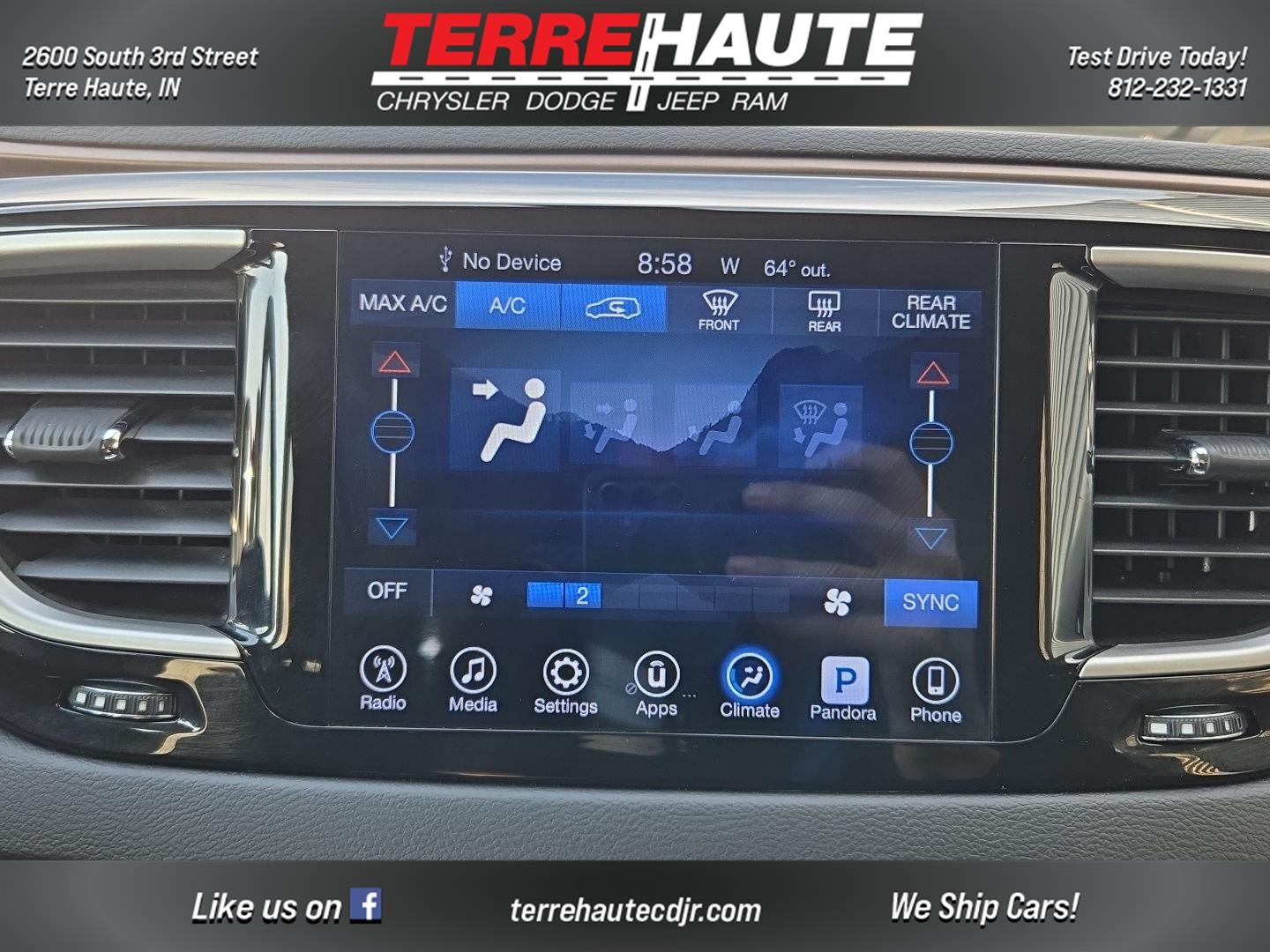 2017 Chrysler Pacifica Touring