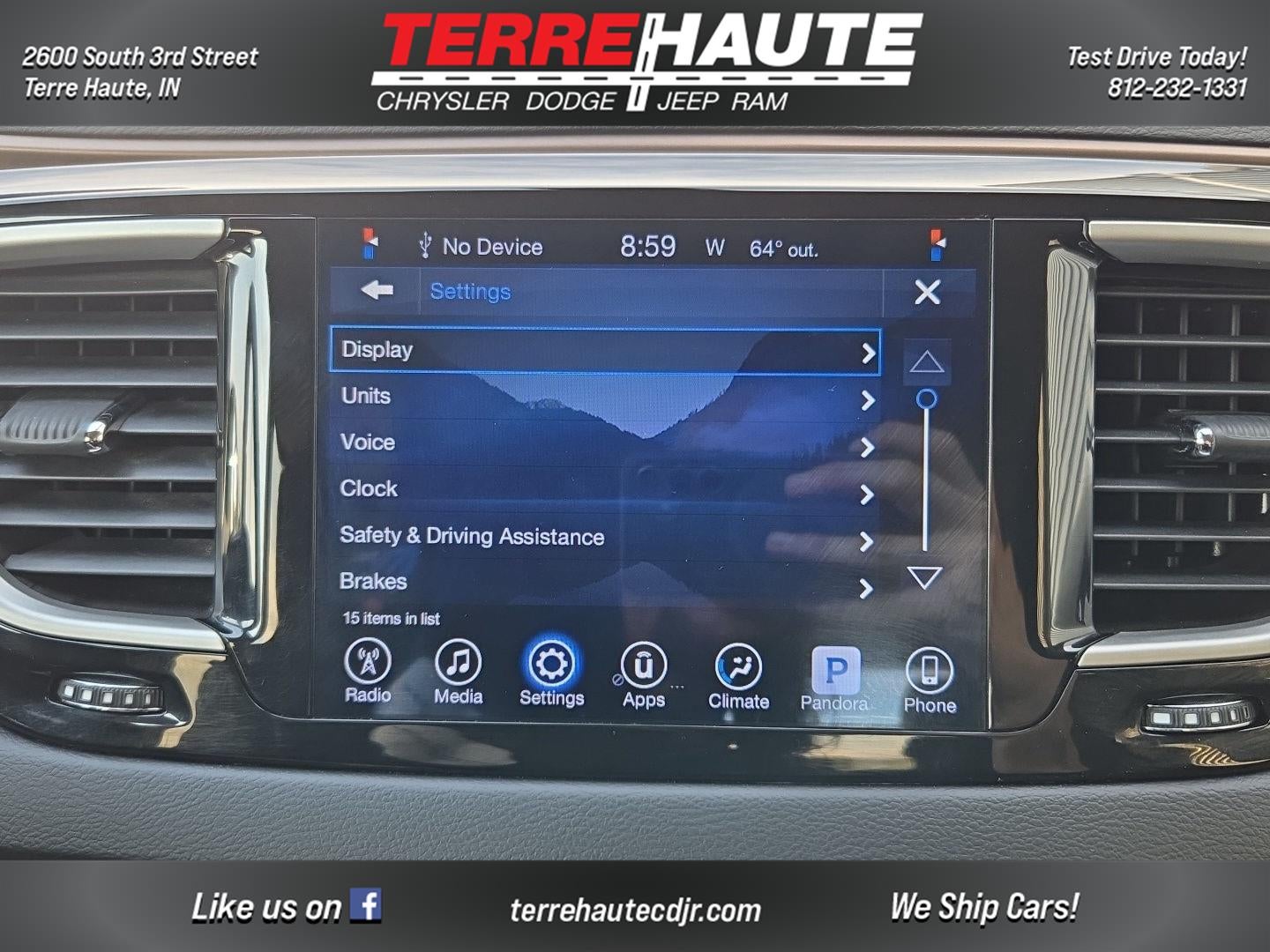 2017 Chrysler Pacifica Touring