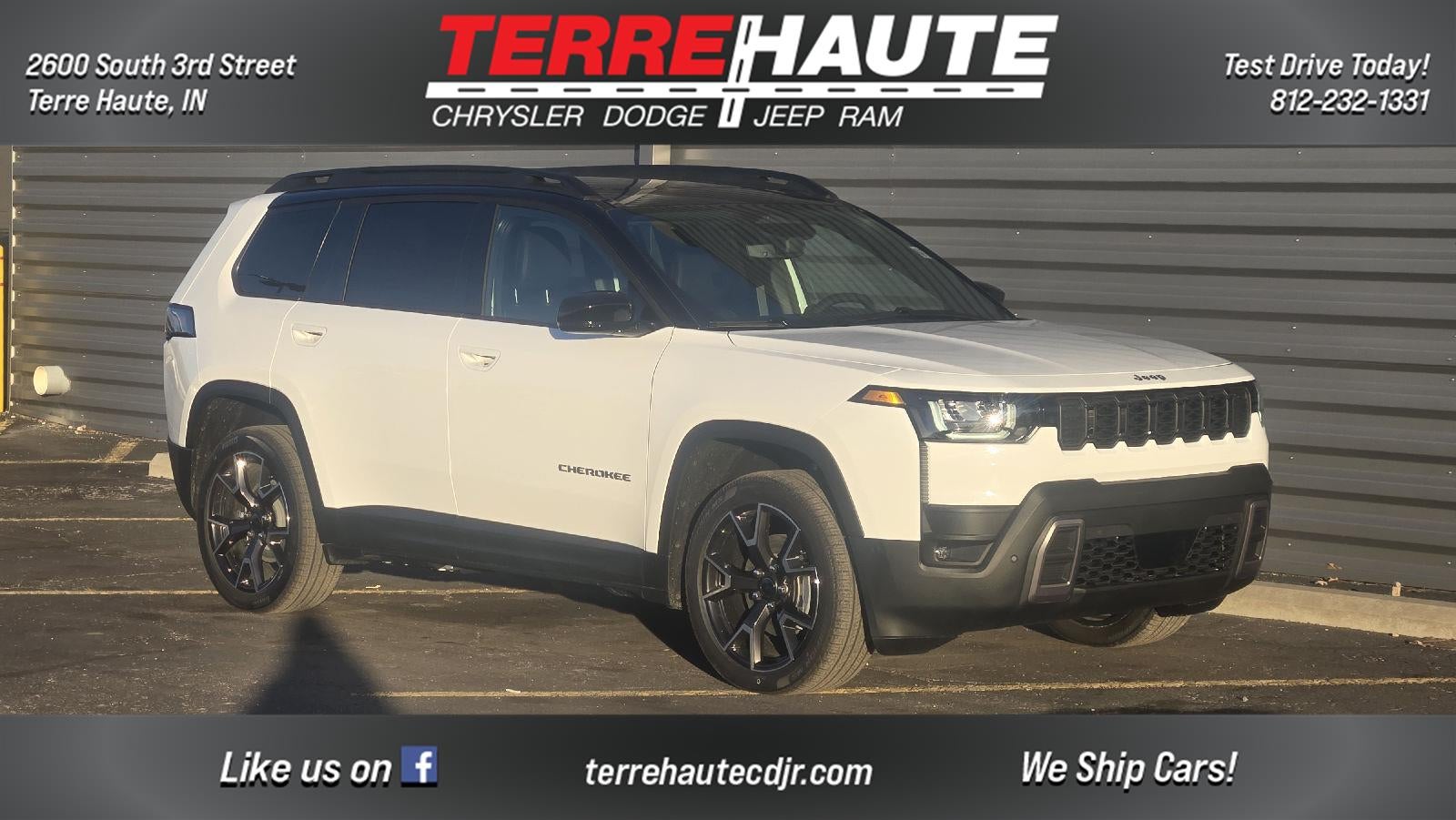 2026 Jeep Cherokee Overland