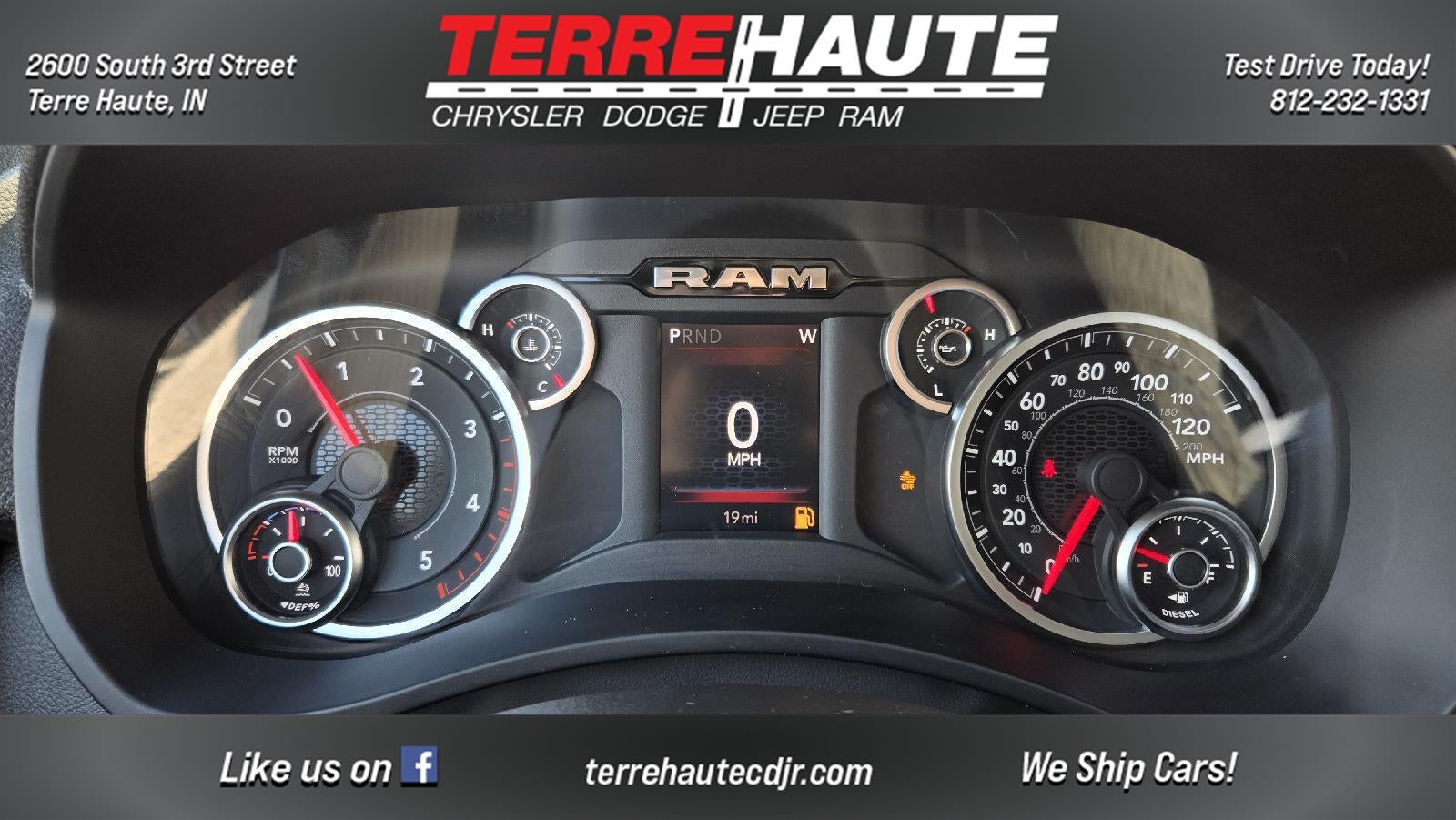 2026 RAM 2500 Black Express