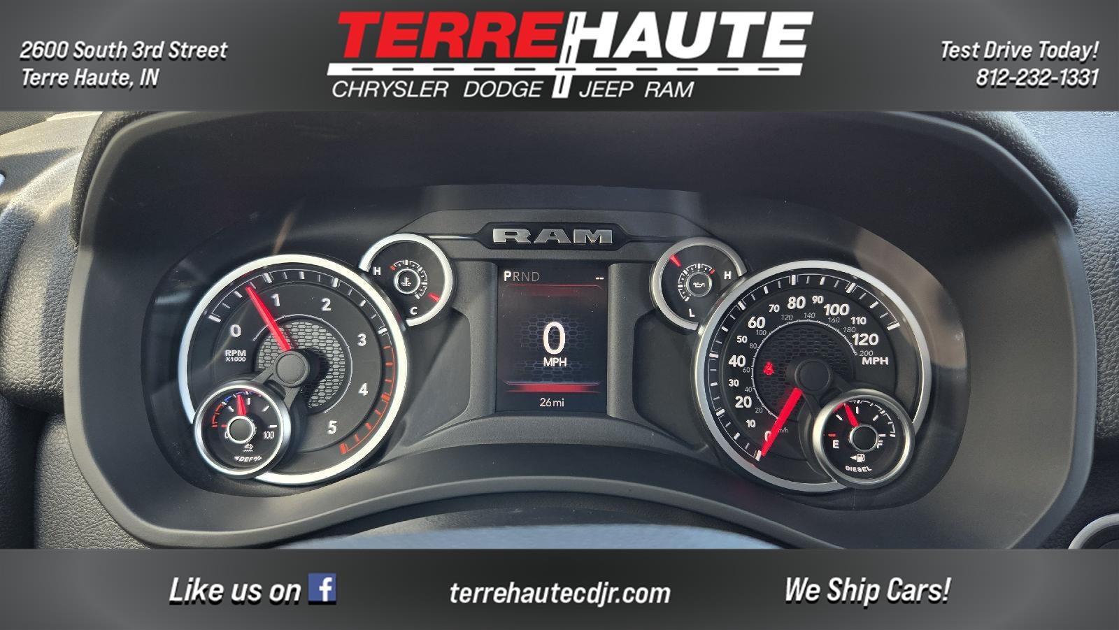 2026 RAM 2500 Black Express