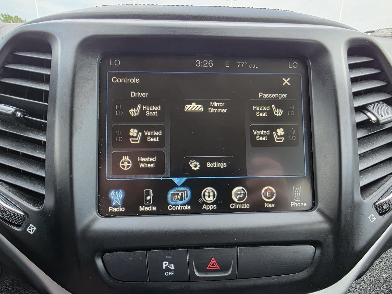 2017 Jeep Cherokee Overland