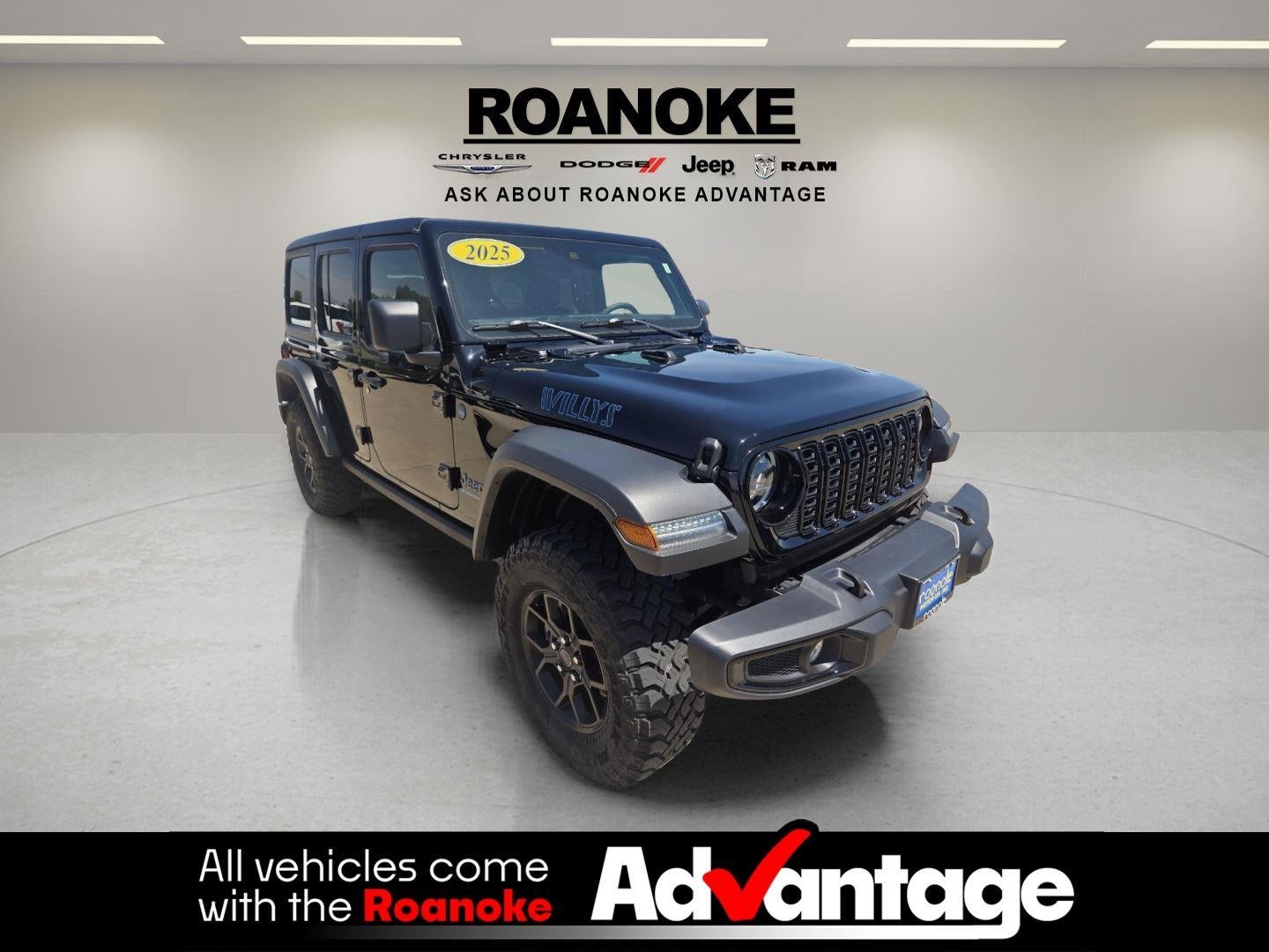 2025 Jeep Wrangler 4xe Willys