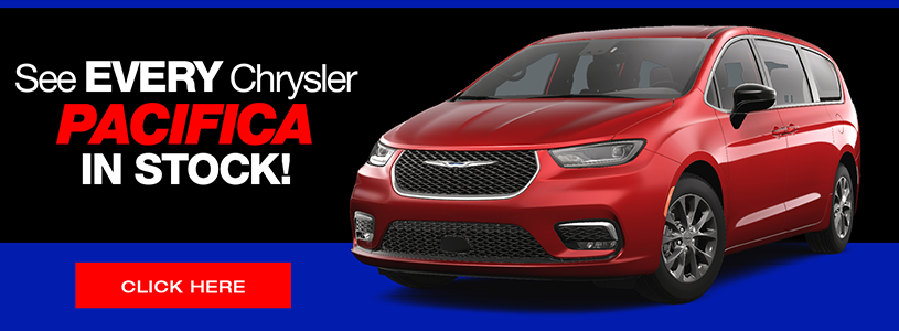 Chrysler Pacifica Inventory Banner