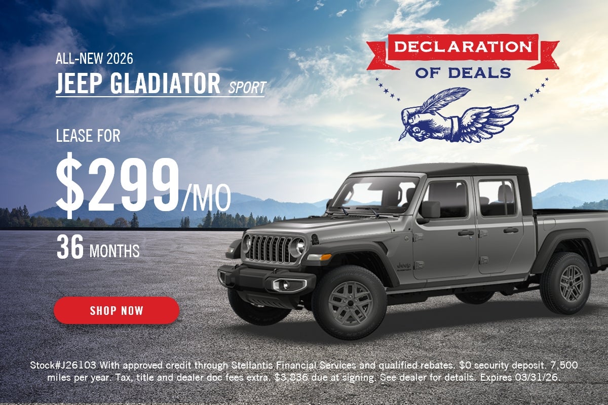 2026 Jeep Gladiator Sport