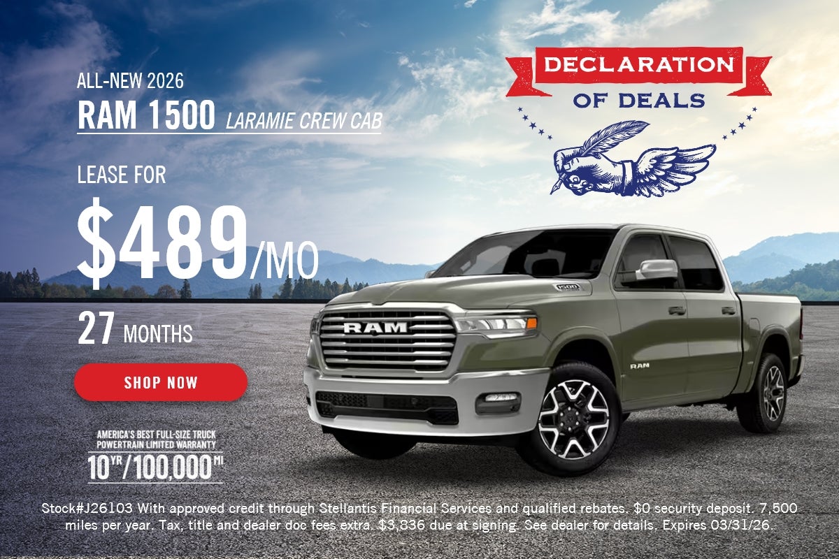 2026 Ram 1500 Laramie Crew Cab